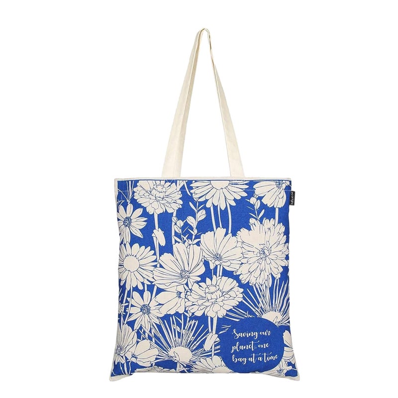 EcoRight Eco Right Canvas Reusable Cotton Tote Bag for Women, for School, Grocery, Shopping, Beach & Gifts for Womens - Image 1